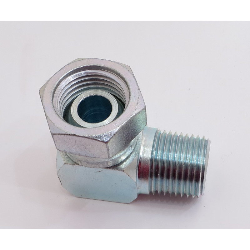 1/2 NPT x 1/2 BSP M/F 90/C ADA